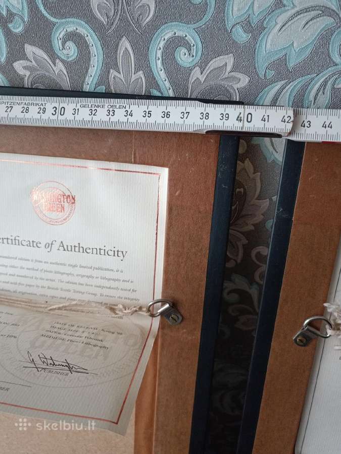2 vnt. Kelly Jane Litografijos su sertifikatais - nuotraukos Nr. 23