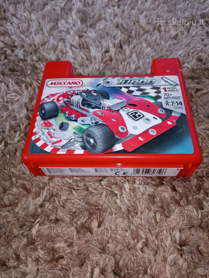 Meccano konstruktorius, naudotas - nuotraukos Nr. 2