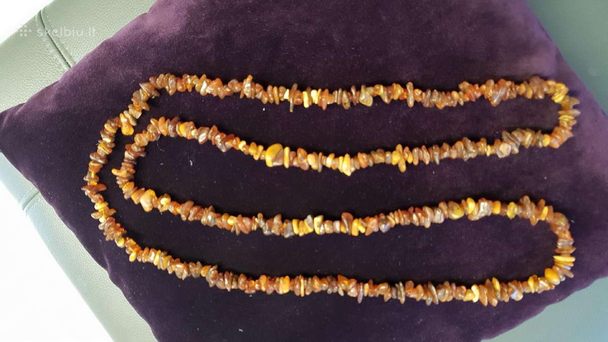 Gintaro karoliai, kaina nuo 50-150eur - nuotraukos Nr. 5