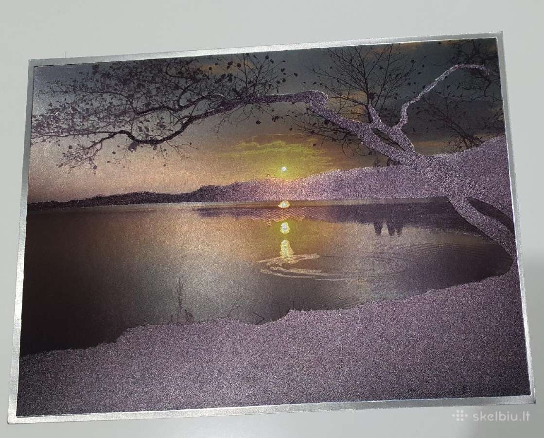 Vintage Dufex 3D Foil Print 1989