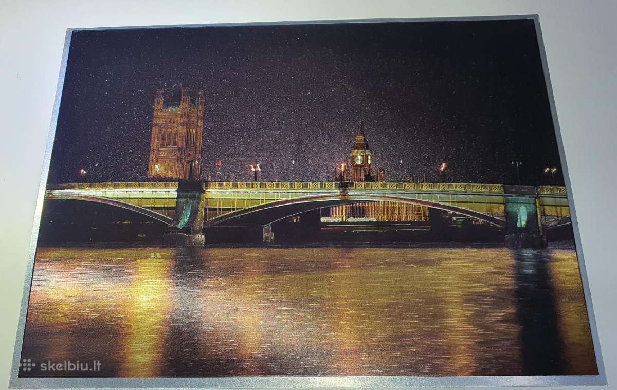 Vintage Dufex 3D Foil Print 1989