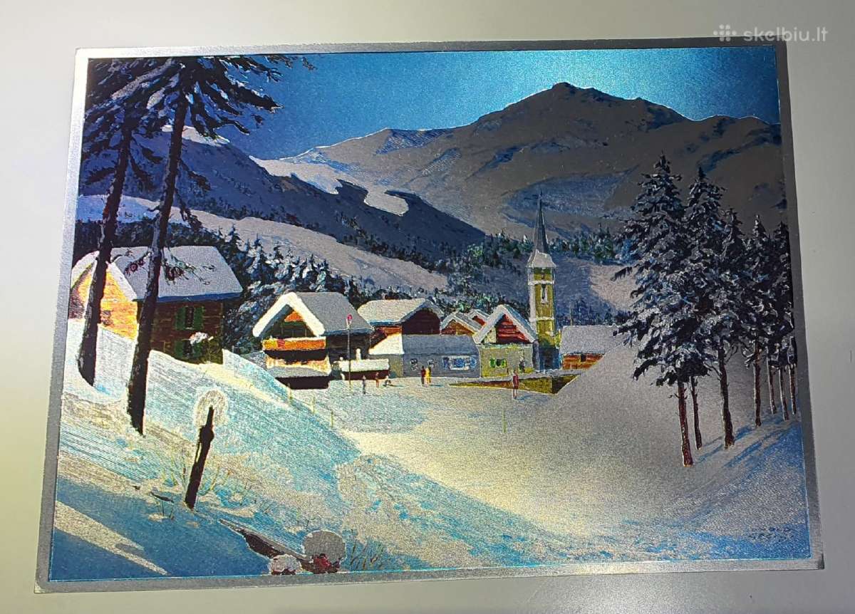 Vintage Dufex 3D Foil Print 1989