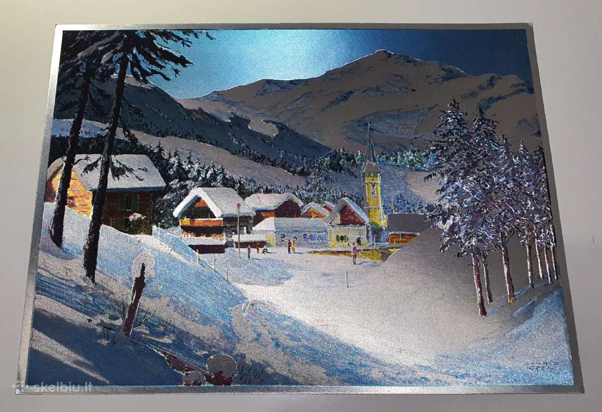 Vintage Dufex 3D Foil Print 1989 - nuotraukos Nr. 2