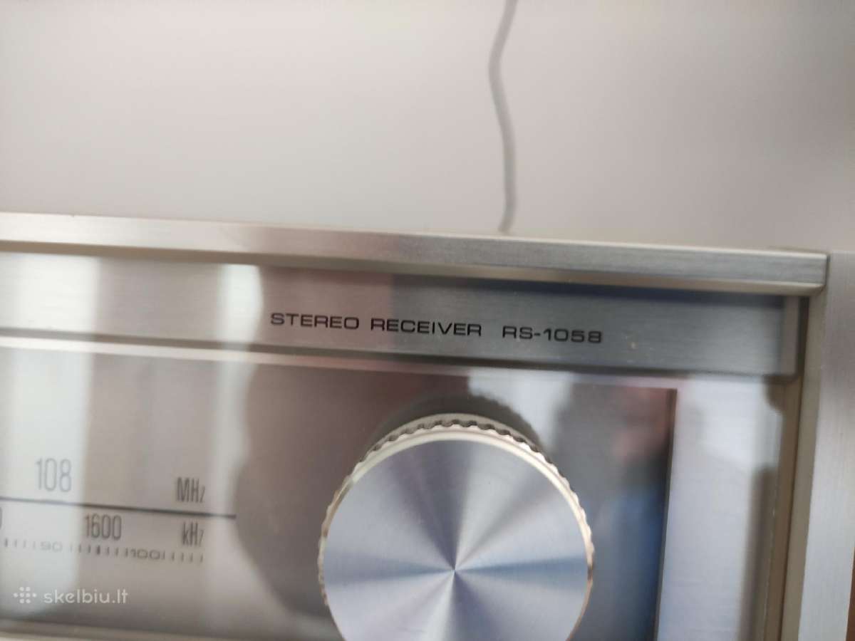 Vintažinis audio resyveris Fisher RS-1058 - nuotraukos Nr. 3