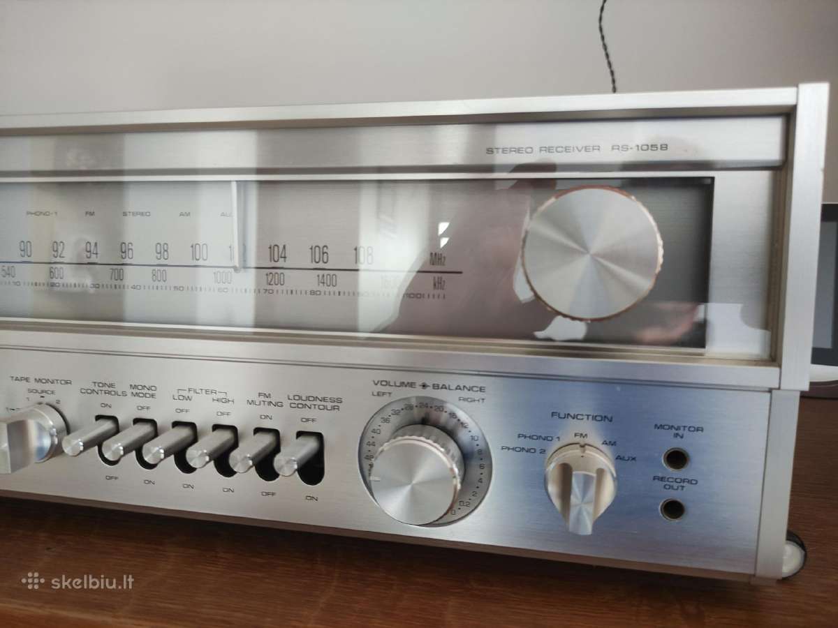Vintažinis audio resyveris Fisher RS-1058 - nuotraukos Nr. 4