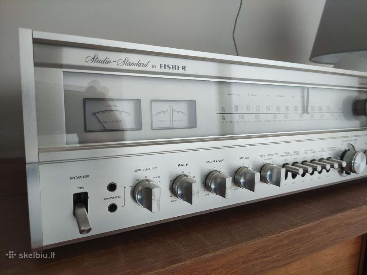 Vintažinis audio resyveris Fisher RS-1058 - nuotraukos Nr. 5