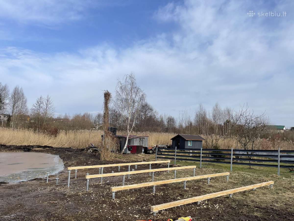Sraigtiniai poliai/terasų pamatai/montavimas - nuotraukos Nr. 27