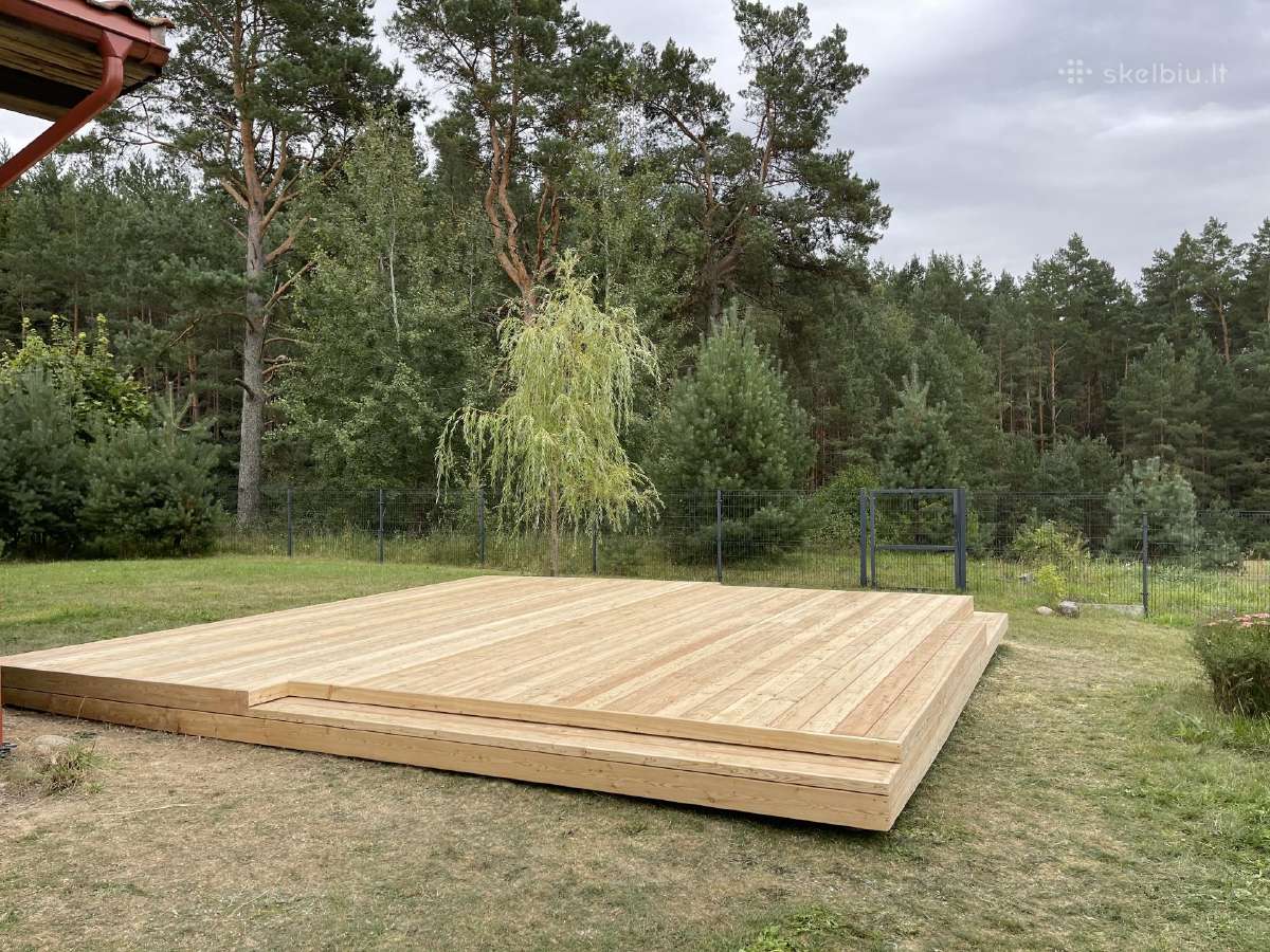 Sraigtiniai poliai/terasų pamatai/montavimas - nuotraukos Nr. 36