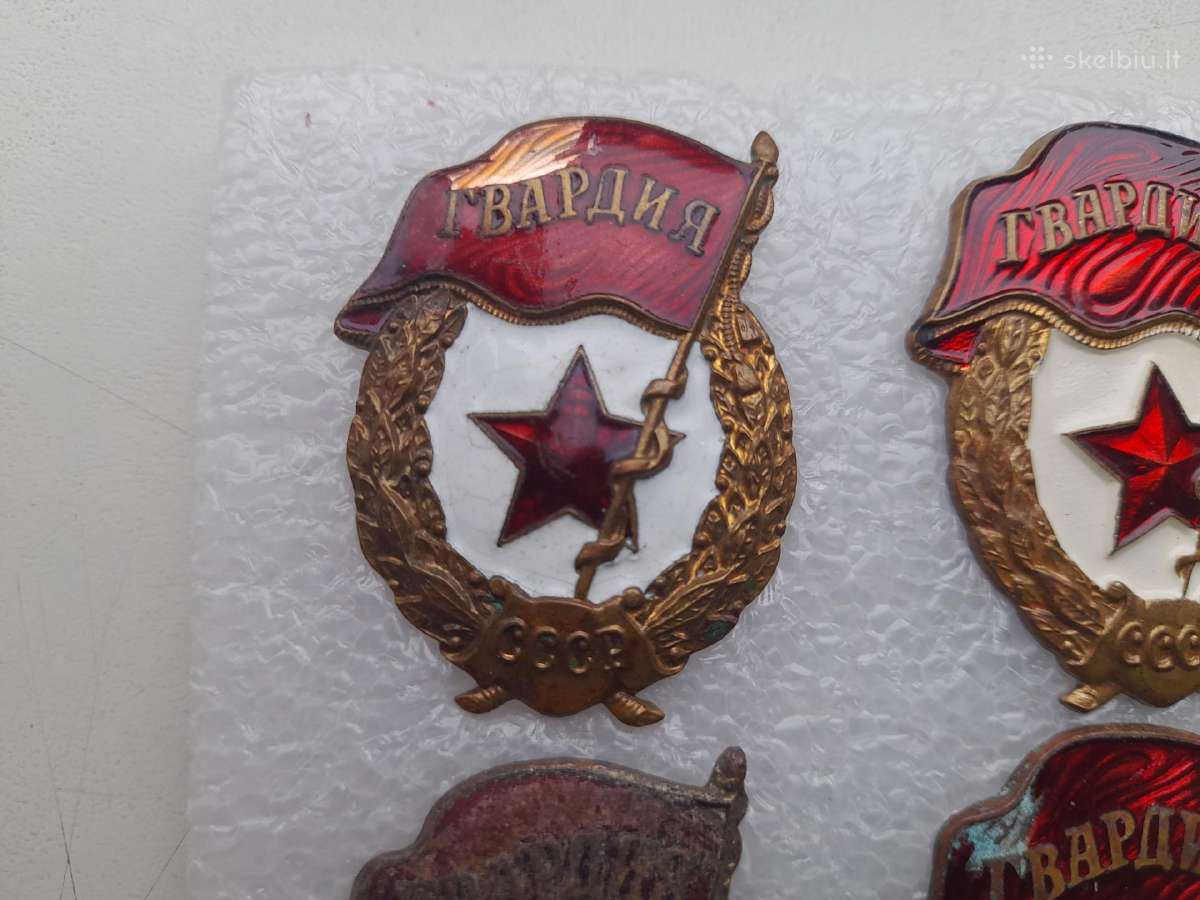 Gvardijos ženkiukai sunkaus metalo 6 vnt.uz 30€ - nuotraukos Nr. 2
