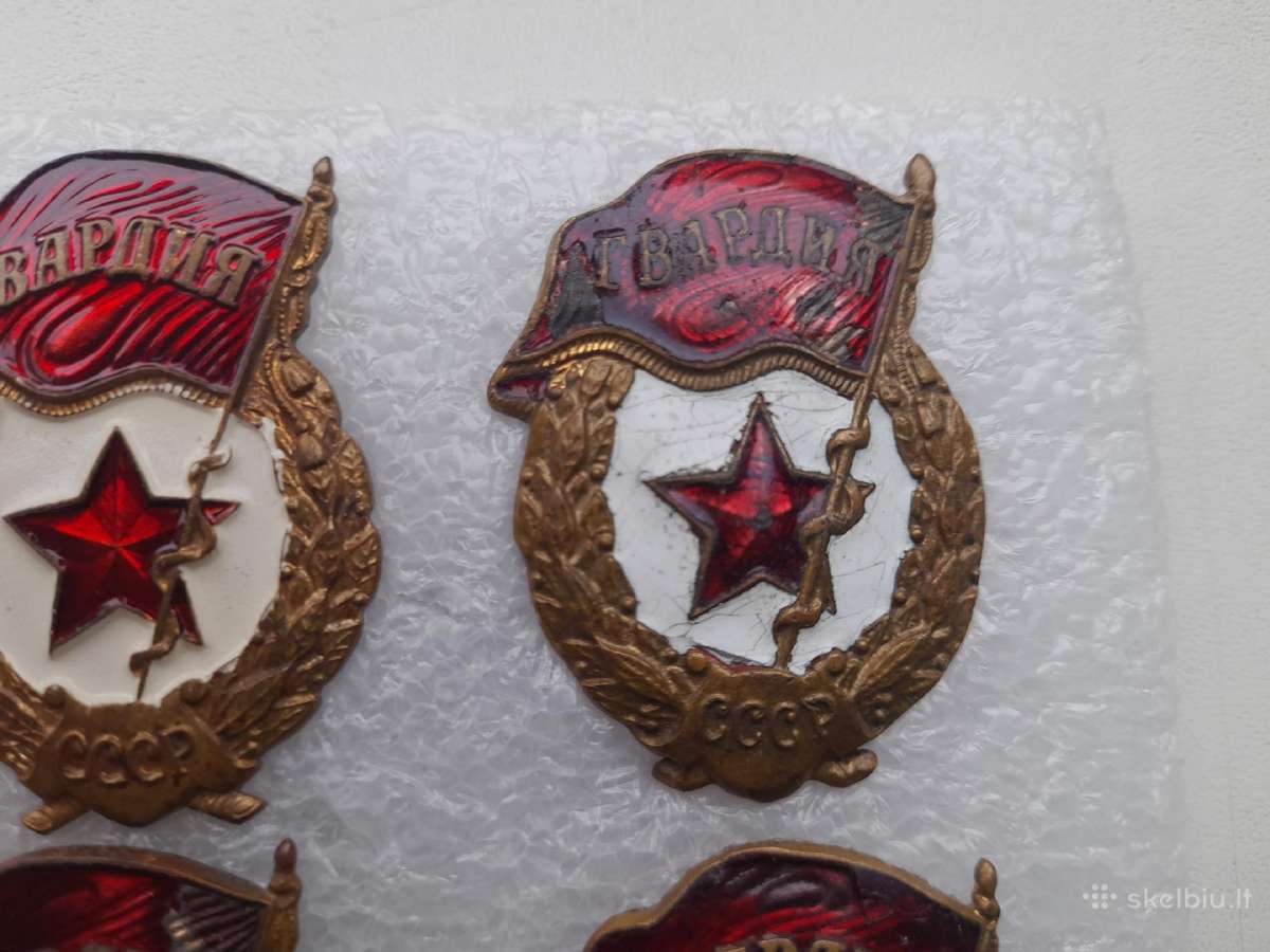 Gvardijos ženkiukai sunkaus metalo 6 vnt.uz 30€ - nuotraukos Nr. 3