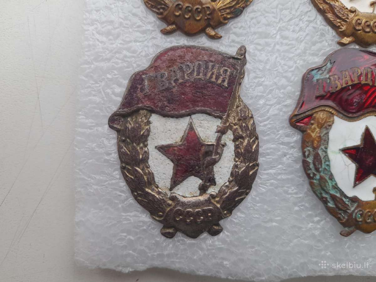 Gvardijos ženkiukai sunkaus metalo 6 vnt.uz 30€ - nuotraukos Nr. 4