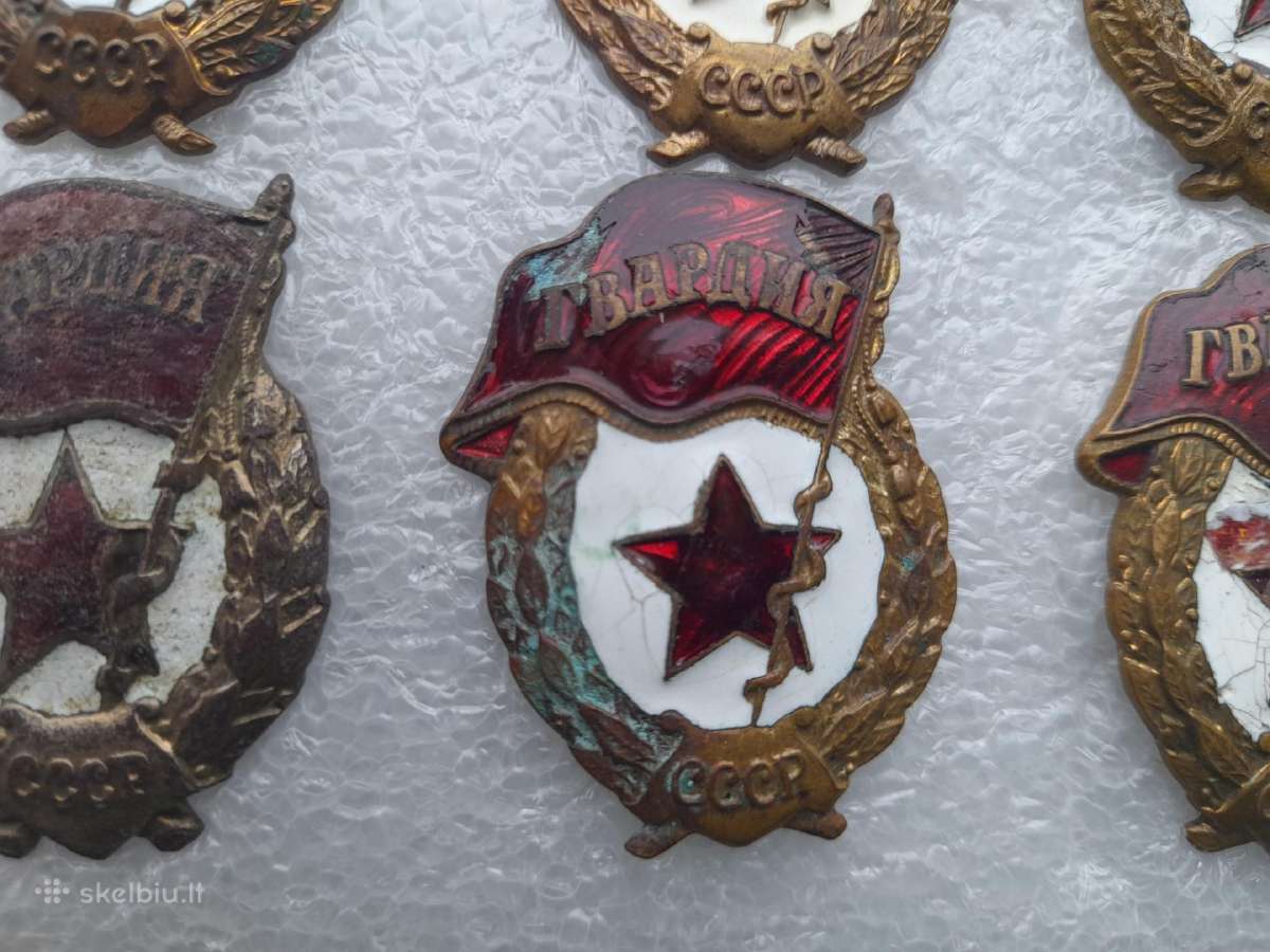 Gvardijos ženkiukai sunkaus metalo 6 vnt.uz 30€ - nuotraukos Nr. 5
