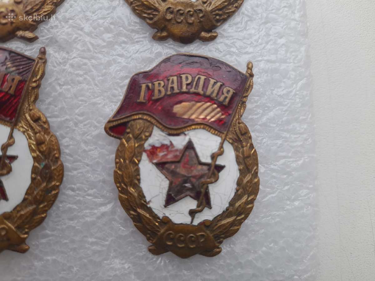 Gvardijos ženkiukai sunkaus metalo 6 vnt.uz 30€ - nuotraukos Nr. 6