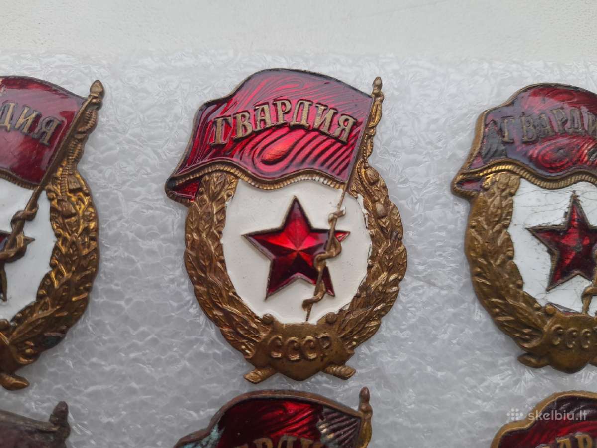 Gvardijos ženkiukai sunkaus metalo 6 vnt.uz 30€ - nuotraukos Nr. 7