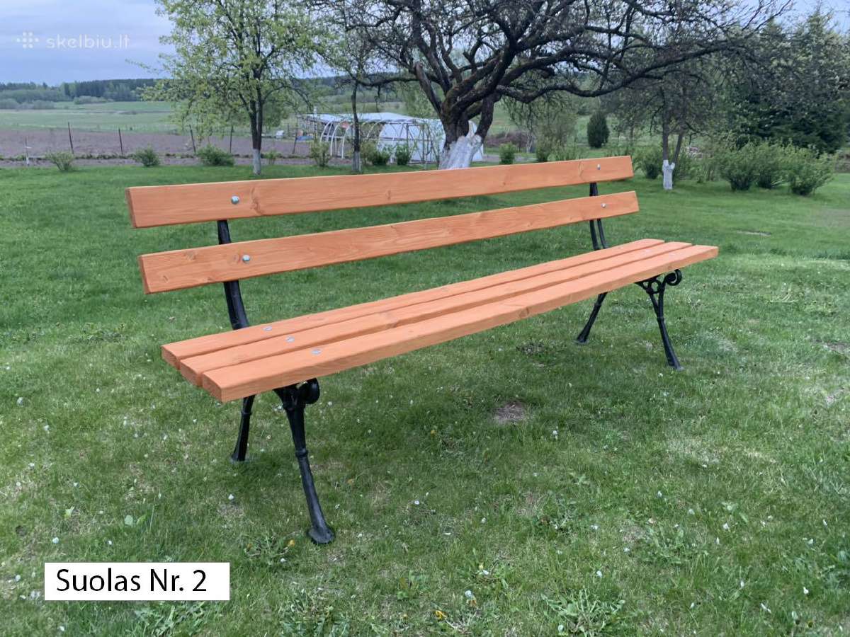 Lauko baldai, stalas, suoliukai - nuotraukos Nr. 3