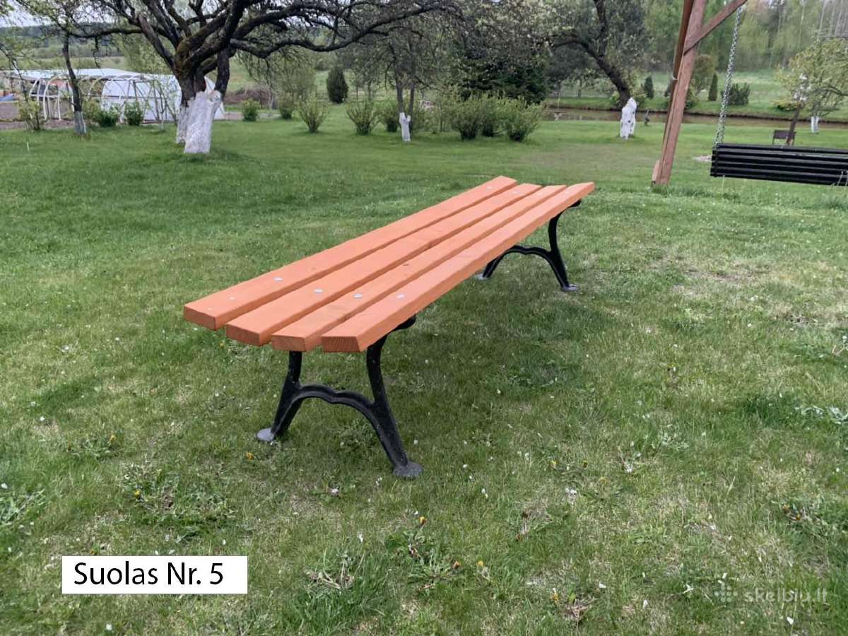 Lauko baldai, stalas, suoliukai - nuotraukos Nr. 10