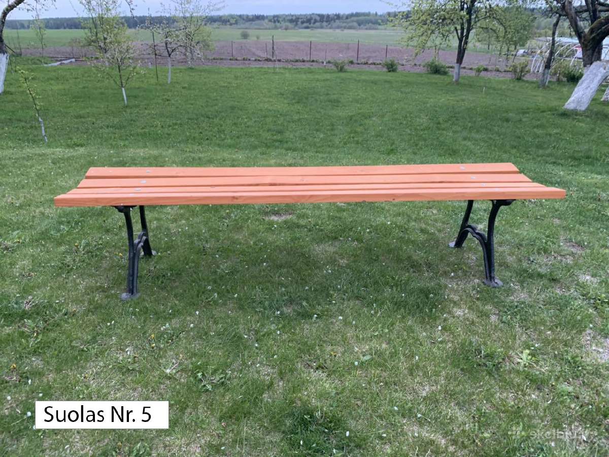 Lauko baldai, stalas, suoliukai - nuotraukos Nr. 12