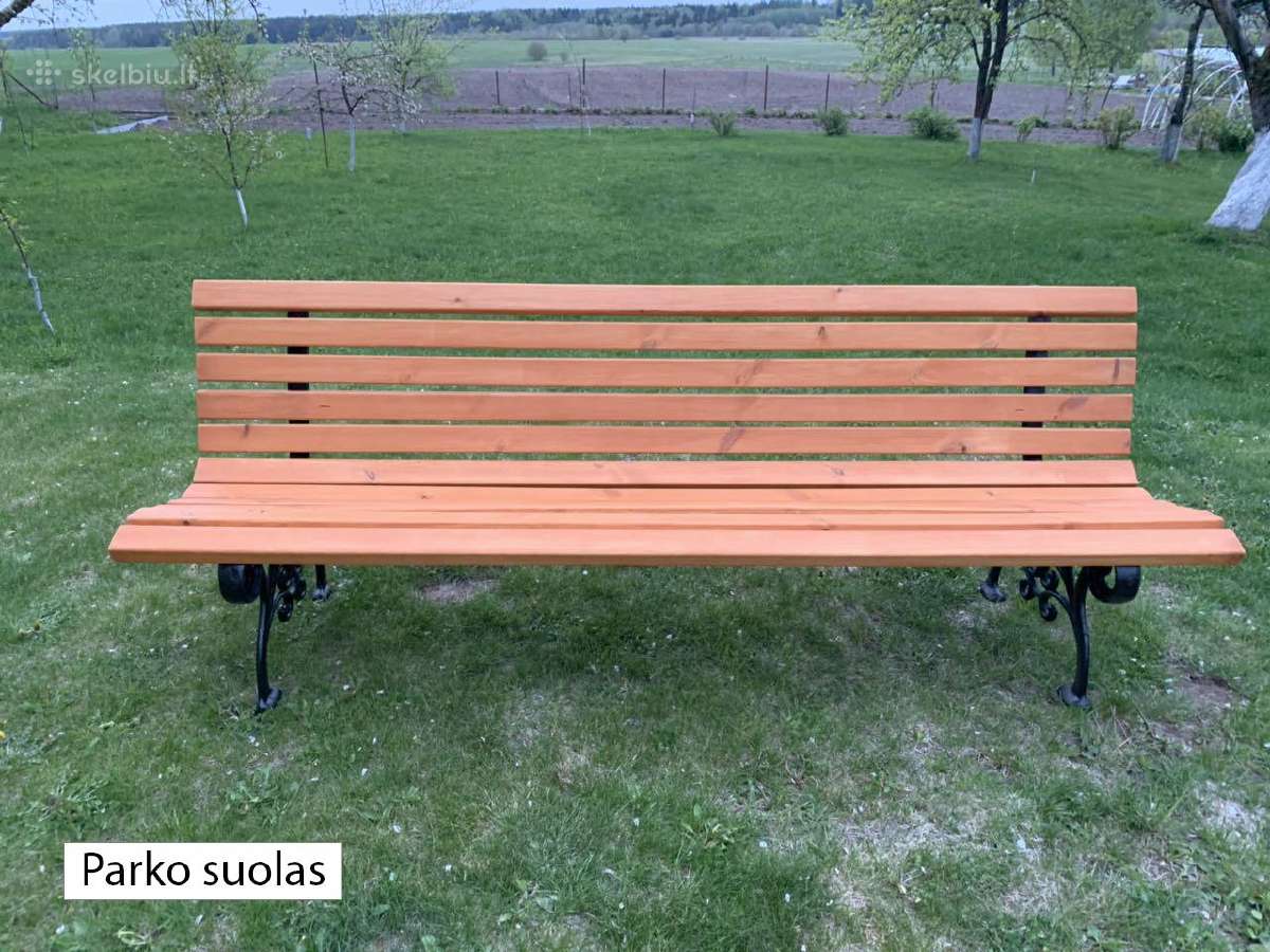 Lauko baldai, stalas, suoliukai - nuotraukos Nr. 16