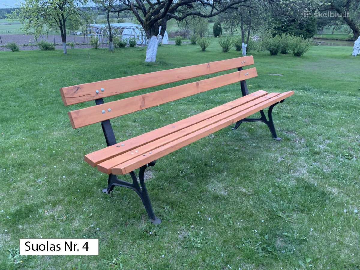 Lauko baldai: Stalai, suolai, suoliukai - nuotraukos Nr. 7