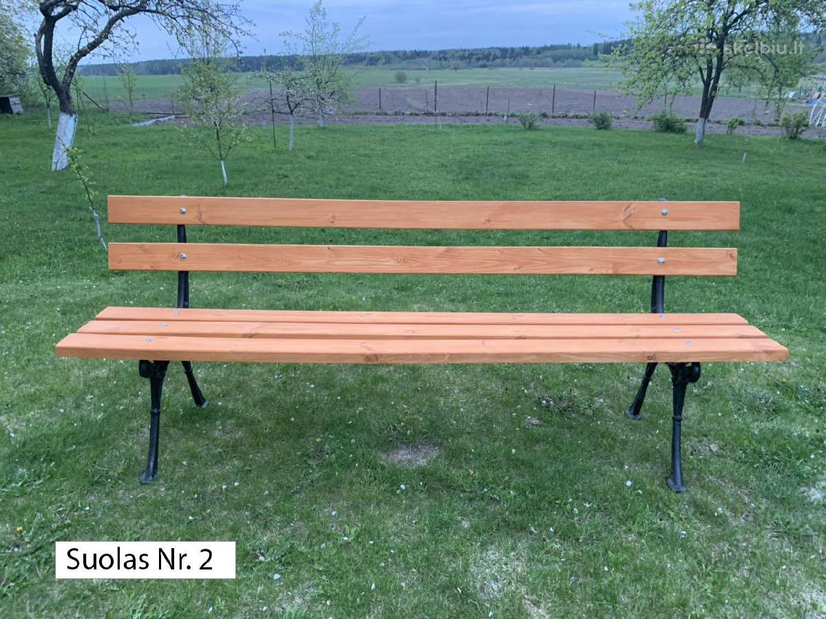 Lauko baldai: Stalai, suolai, suoliukai - nuotraukos Nr. 6