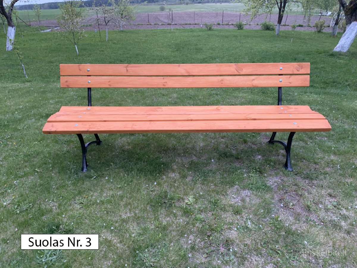 Lauko baldai: Stalai, suolai, suoliukai - nuotraukos Nr. 11