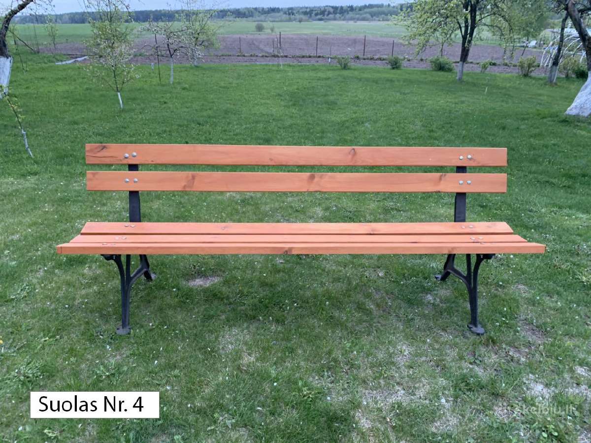 Lauko baldai: Stalai, suolai, suoliukai - nuotraukos Nr. 14