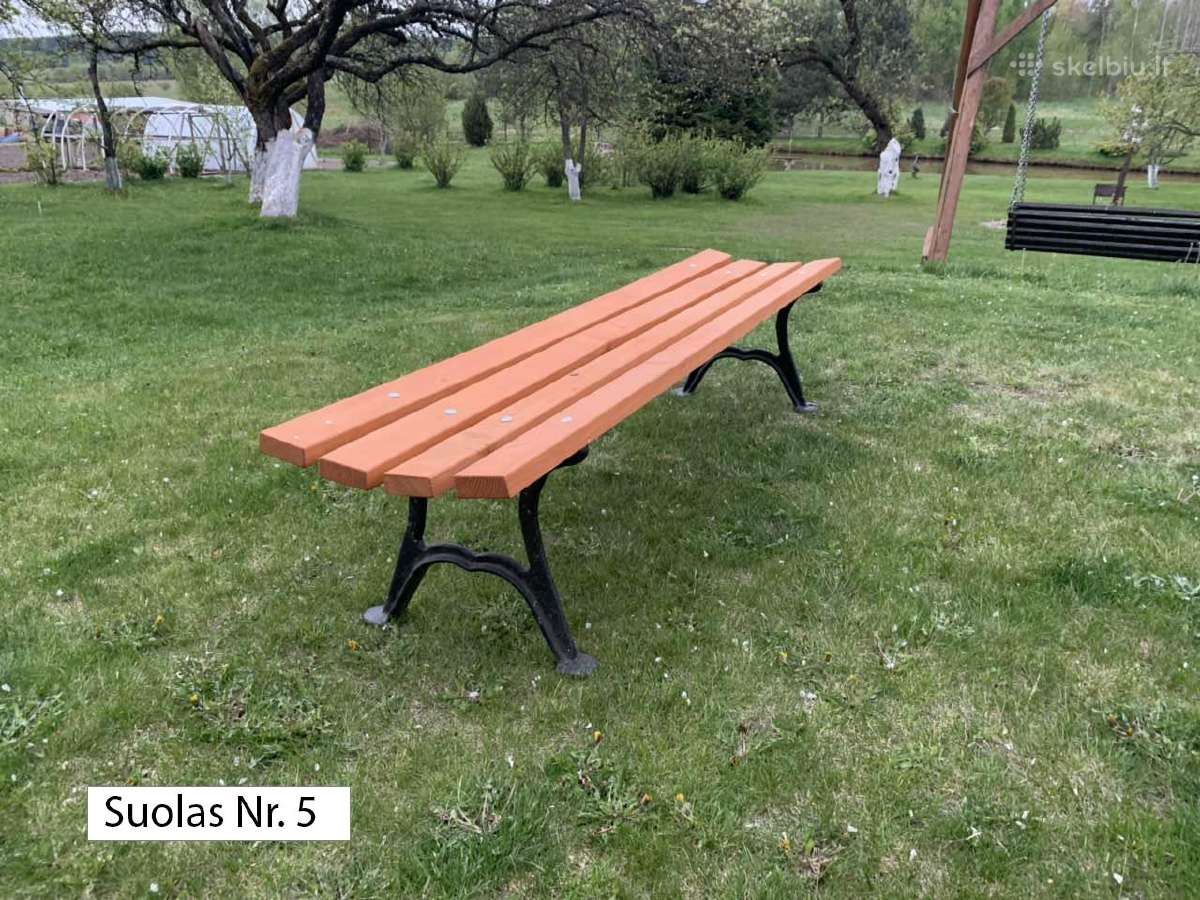 Lauko baldai: Stalai, suolai, suoliukai - nuotraukos Nr. 15