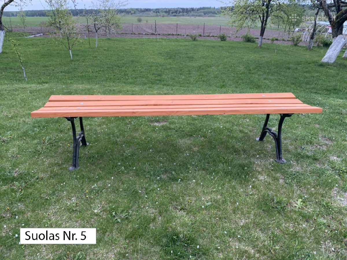 Lauko baldai: Stalai, suolai, suoliukai - nuotraukos Nr. 17