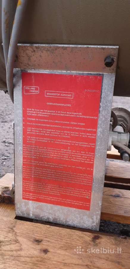 Pramoninis oro šildytuvas Holland Heater 50 Kw. - nuotraukos Nr. 8
