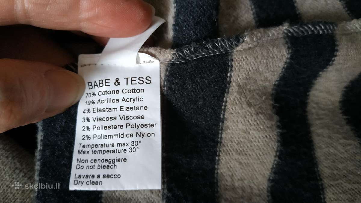 Babe & Tess medvilninė tampri suknelė - nuotraukos Nr. 4