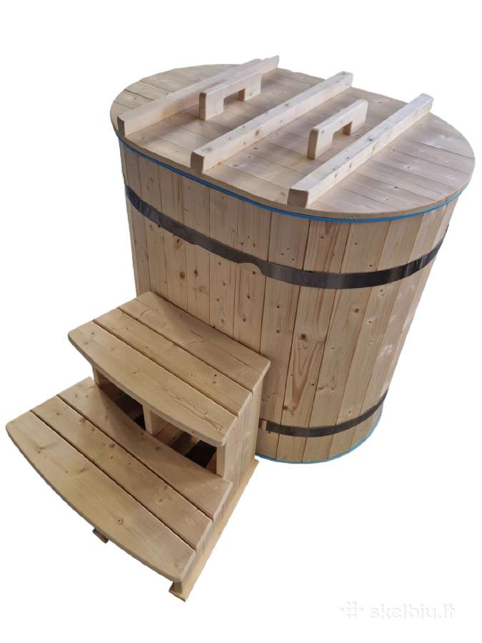 Mini ovalus Kubilas - šaltam vandeniui, po pirties - nuotraukos Nr. 3