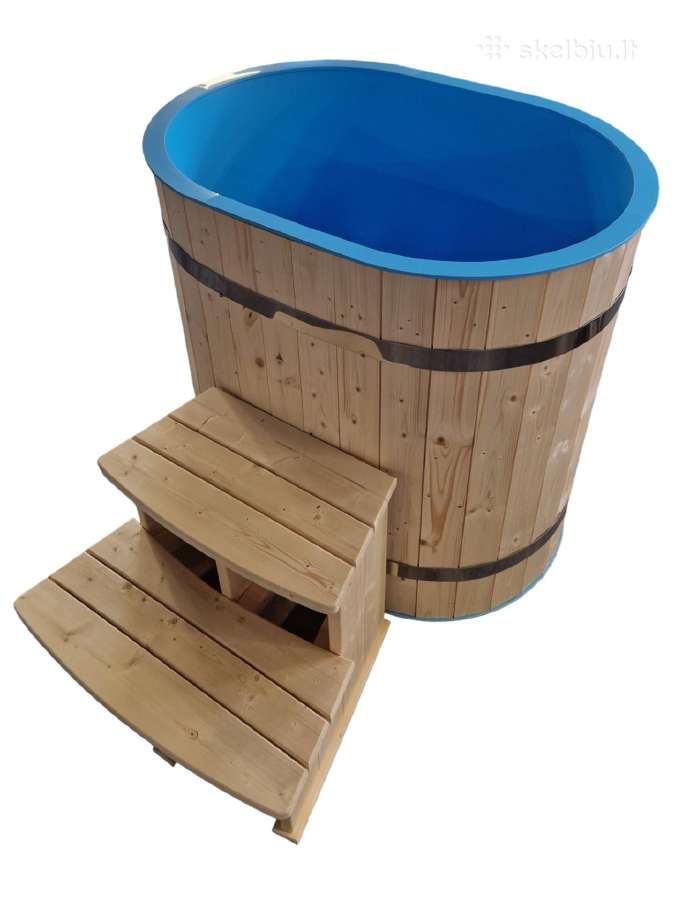 Mini ovalus Kubilas - šaltam vandeniui, po pirties - nuotraukos Nr. 2