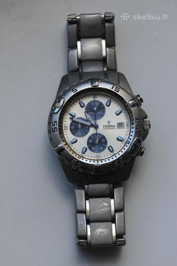 Festina chronograph originalus vyriskas - nuotraukos Nr. 2
