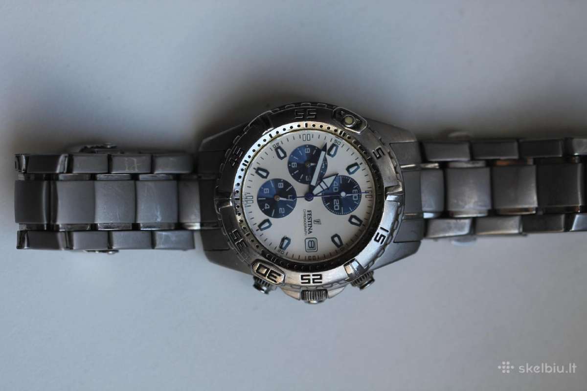 Festina chronograph originalus vyriskas - nuotraukos Nr. 3