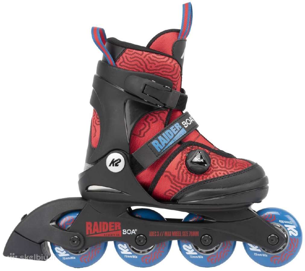 Riedučiai K2, Rollerblade, apsaugos, pačiūžos - nuotraukos Nr. 12