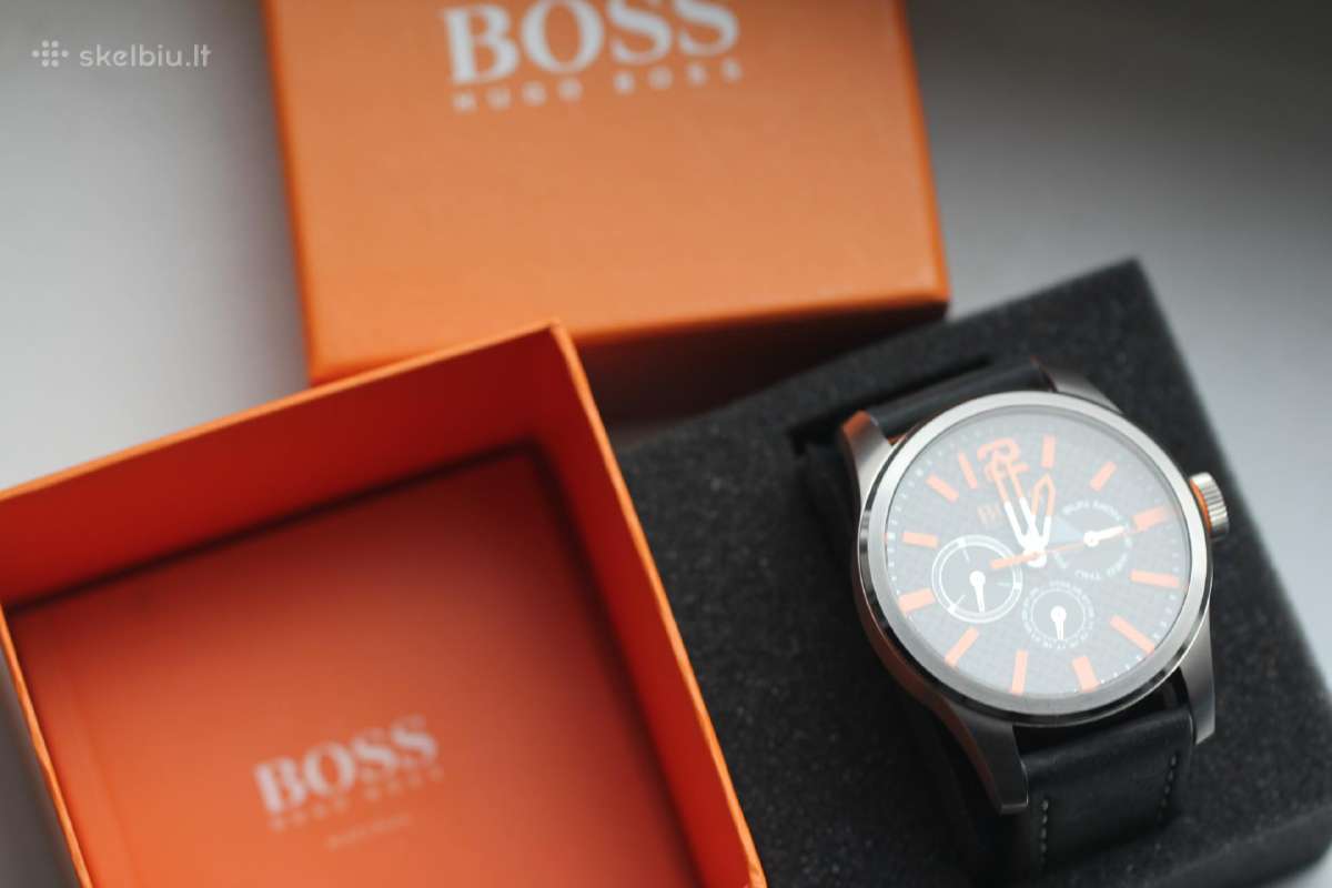 Hugo Boss orange originalus vyr.laikrodis - nuotraukos Nr. 4