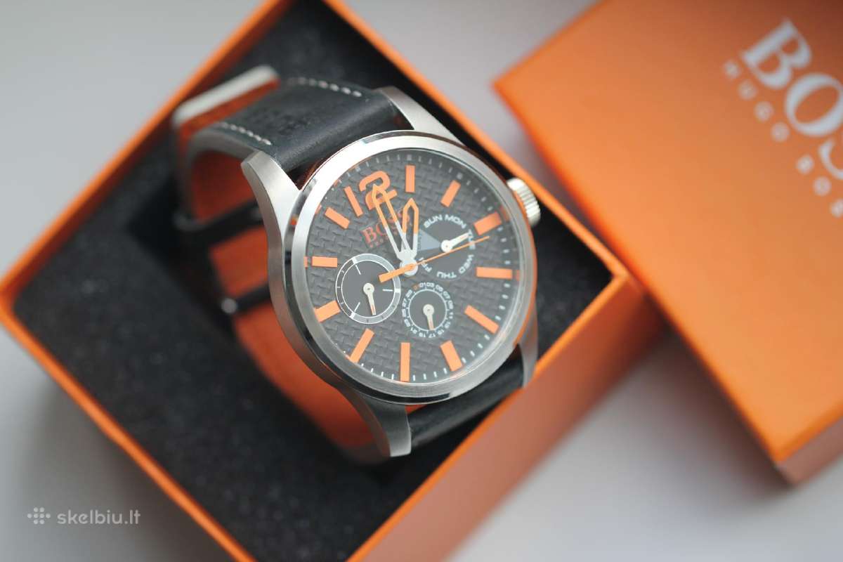 Hugo Boss orange originalus vyr.laikrodis - nuotraukos Nr. 2