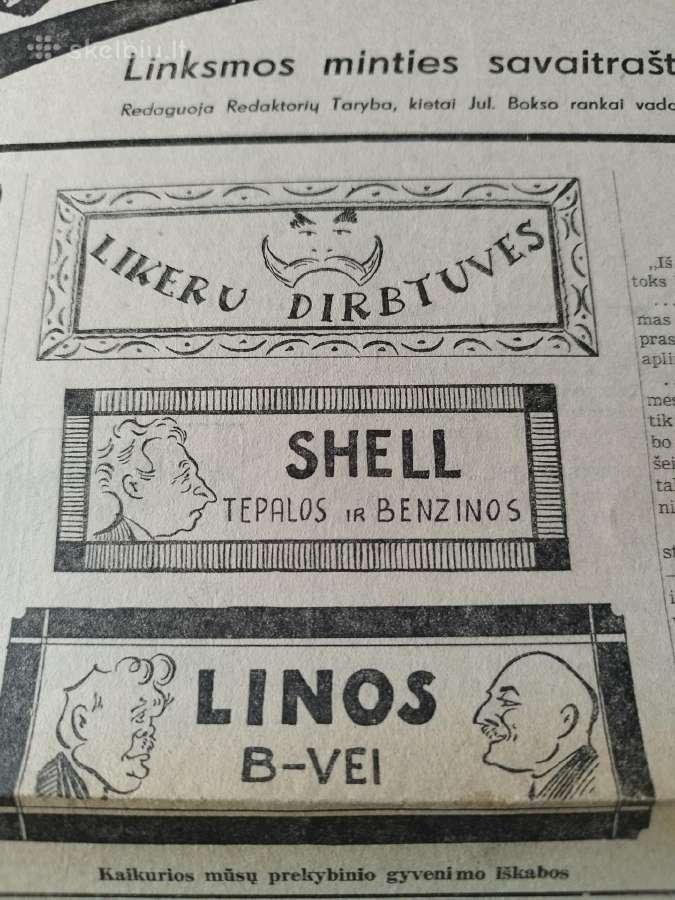 Karo ir tarpukario numeriai