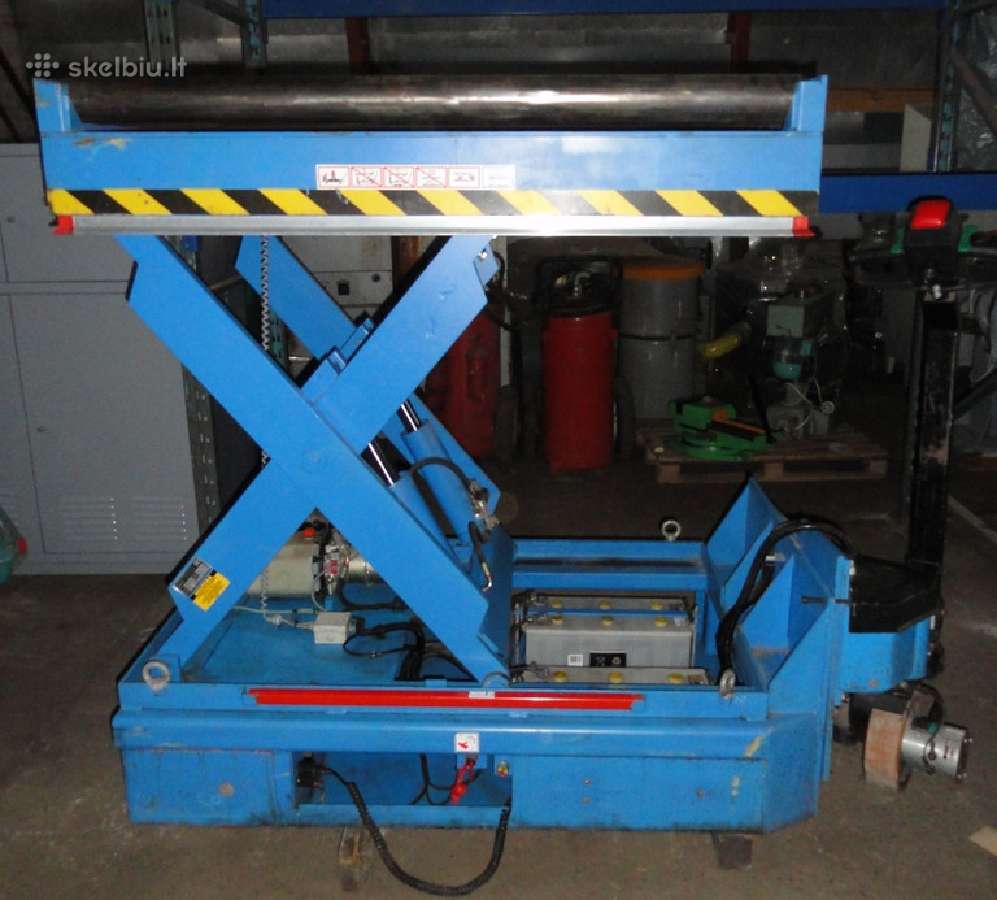 Įrangos transportavimo-kėlimo vezimėlis, transport - nuotraukos Nr. 4