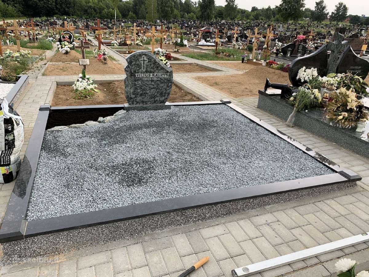 Kapų tvarkymas! paminklai.granito plokštės.skalda - nuotraukos Nr. 14