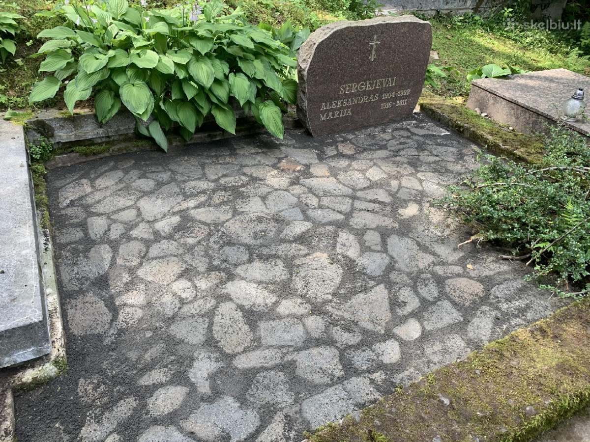 Kapų tvarkymas! paminklai.granito plokštės.skalda - nuotraukos Nr. 18