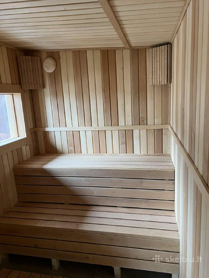 Karkasinė pirtis 3x6m - nuotraukos Nr. 18