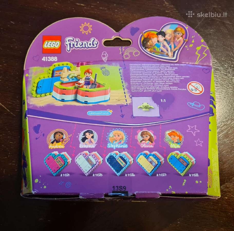 Lego Friends Mias 41388 Summer Heart Box - nuotraukos Nr. 2