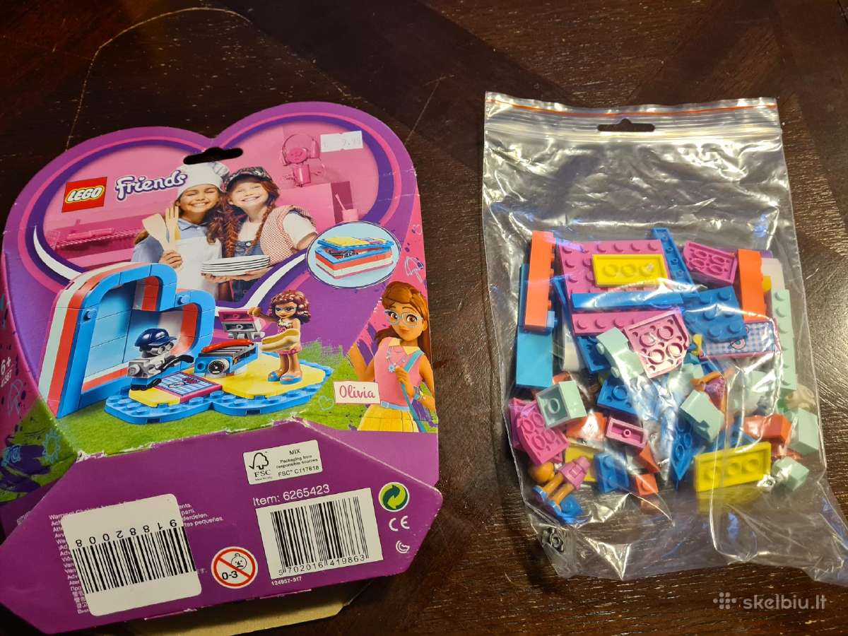 Lego 41387 Olivia's Summer Heart Box - nuotraukos Nr. 4