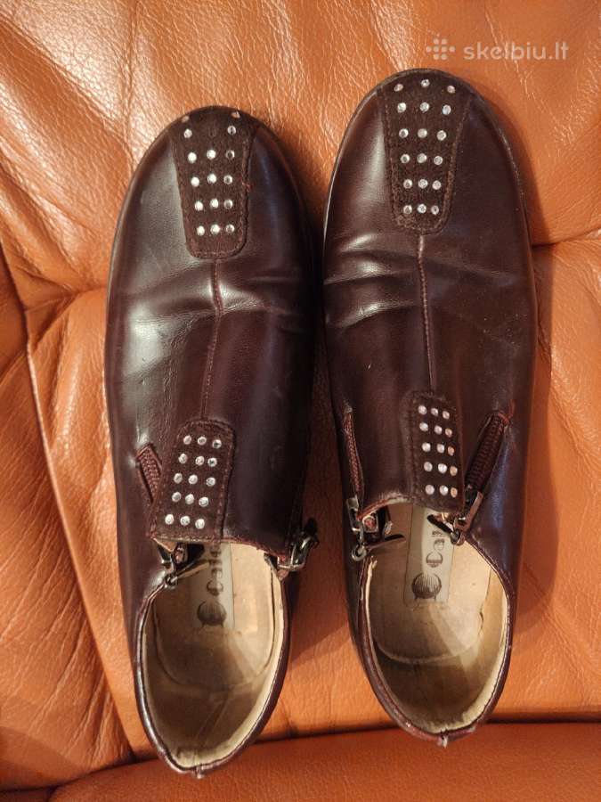 Bordo spalvos bateliai 34 dydis - nuotraukos Nr. 5