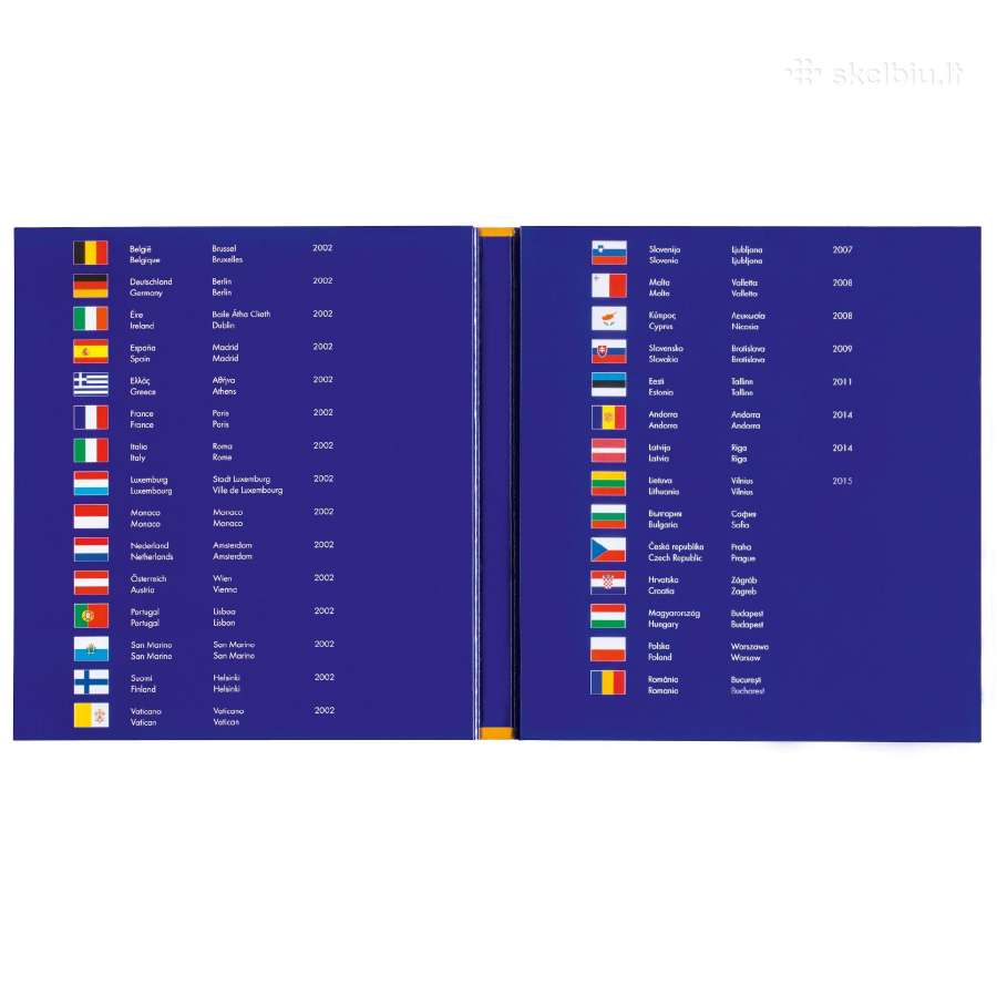Leuchtturm Presso albumas 26 rinkiniams - nuotraukos Nr. 3