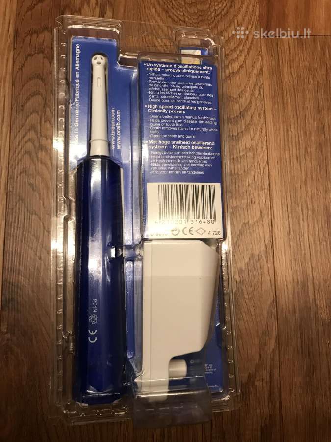 Oral-b Braun elektriniai dantų šepetėliai - nuotraukos Nr. 3