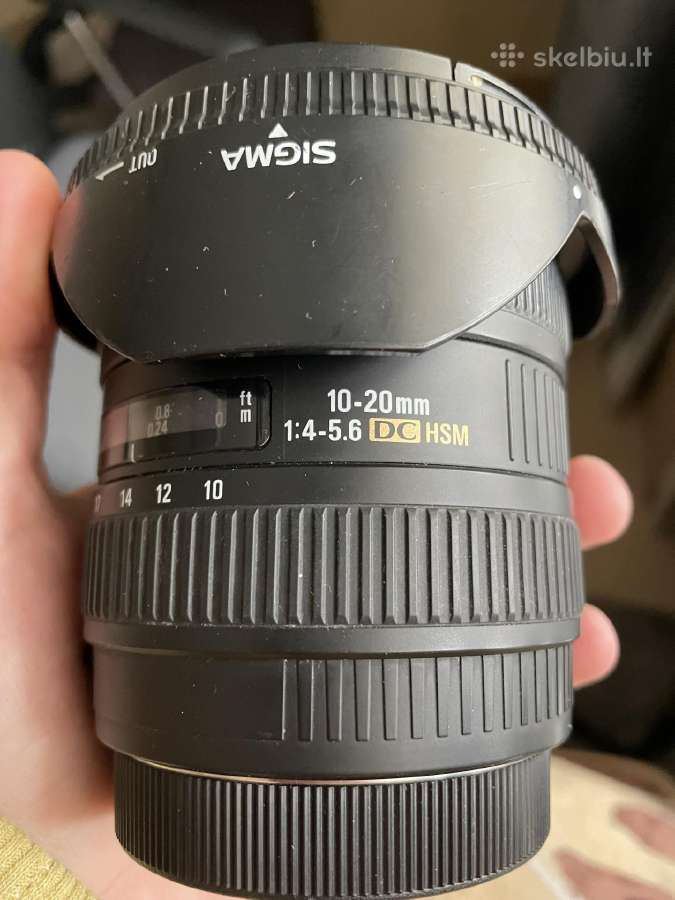 Sigma 10-20mm 1: 4-5.6 Dc Hsm objektyvas - nuotraukos Nr. 7