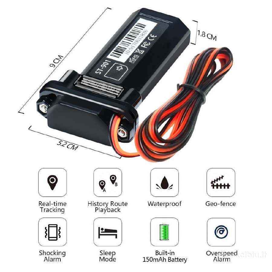 Universalus GPS seklys (automobiliui, sunkevižimiu - nuotraukos Nr. 2