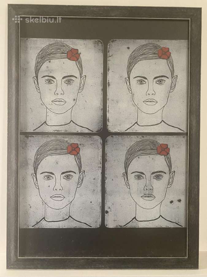 Originalus grafikės paveikslas